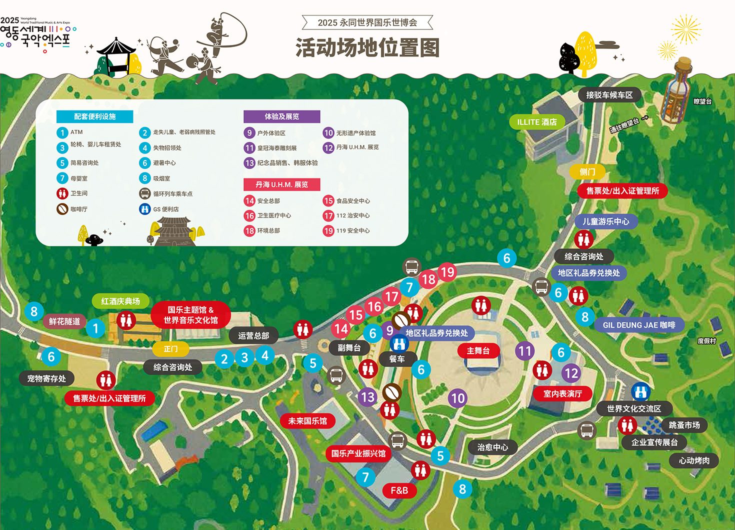 主要会场配置图