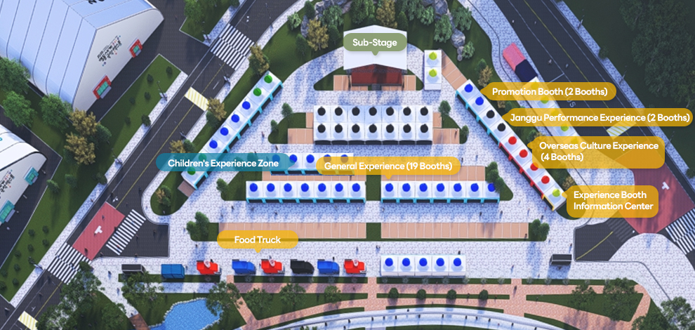 Outdoor Experience Zone Landscape Plan